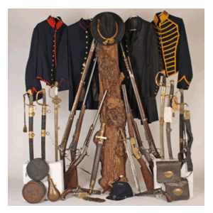 Civil War Collection of Rifles, Guns, Uniforms and Memorabilia