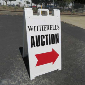 witherell's auction sign