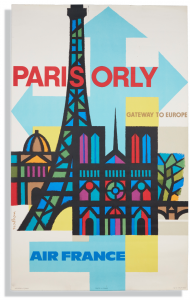 collectible travel poster