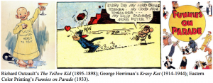 examples of vintage comic strips